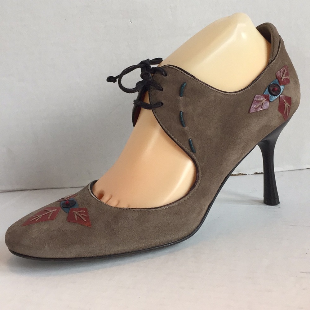 Kurt Geiger size 39 Mary Jane heels suede